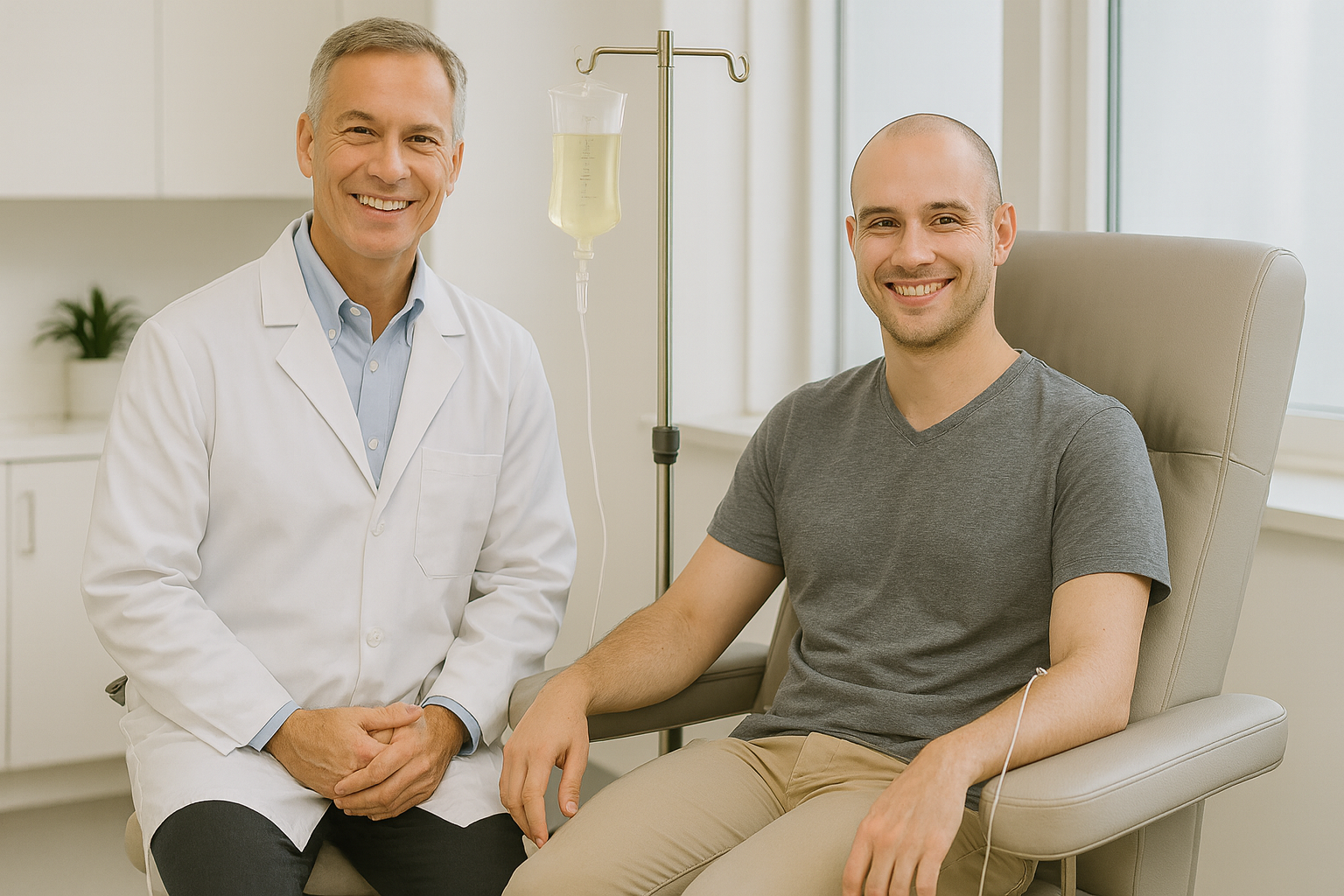 iv doctor talking to patient 2